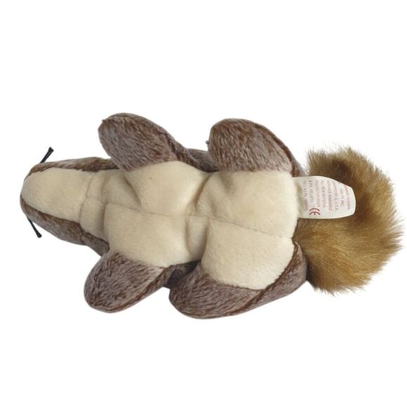 Vintage Ty Beanie Chipper Chipmunk Squirrel 7.5" Baby Plush '99 Edition Retired - Picture 3 of 7